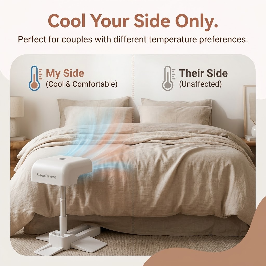 SleepCurrent™ Cordless Under-Sheet Fan