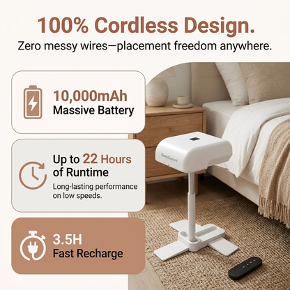 SleepCurrent™ Cordless Under-Sheet Fan