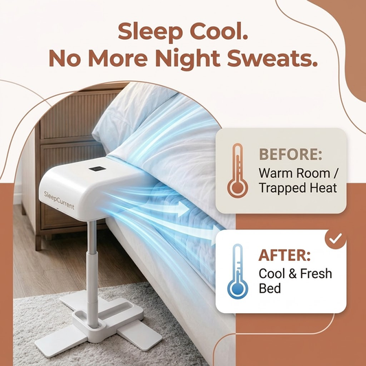 SleepCurrent™ Cordless Under-Sheet Fan